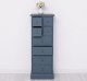 Narrow chest of drawers with 8 drawers