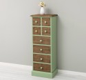 Narrow chest of drawers with 8 drawers