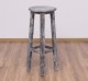 Bar stool with round top