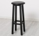 Bar stool with round top