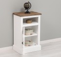 Nightstand with 1 door, open space, Shutter Collection