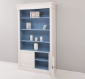 Bookcase with 2 doors, open shelf, Directoire Collection