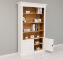 Bookcase with 2 doors, open shelf, Directoire Collection