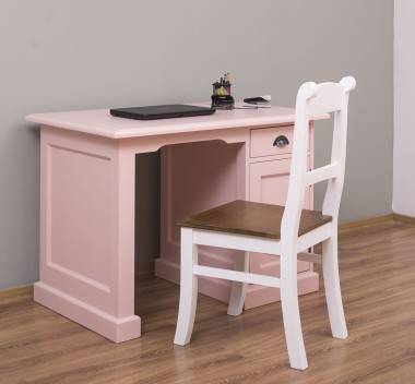 Desk with 1 door and 1 drawer