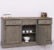 Buffet with 3 doors, 3 drawers, BAS