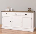 Buffet with 3 doors, 3 drawers, BAS