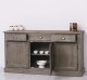 Buffet with 3 doors, 3 drawers, BAS