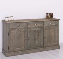 Buffet with 3 doors, 3 drawers, BAS