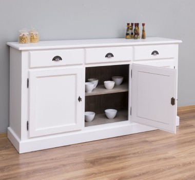 Buffet with 3 doors, 3 drawers, BAS