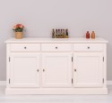 Buffet with 3 doors, 3 drawers, BAS