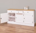 Buffet with 3 doors, 3 drawers, BAS