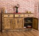 Buffet with 3 doors, 3 drawers, BAS