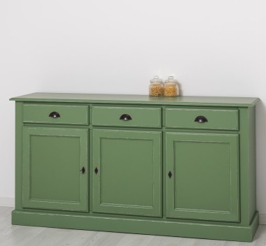 Buffet with 3 doors, 3 drawers, BAS