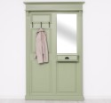 Hanger with mirror, 1 drawer