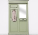 Hanger with mirror, 1 drawer