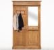 Hanger with mirror, 1 drawer