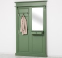 Hanger with mirror, 1 drawer