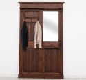 Hanger with mirror, 1 drawer