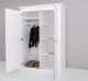 Detachable cabinet with 2 doors