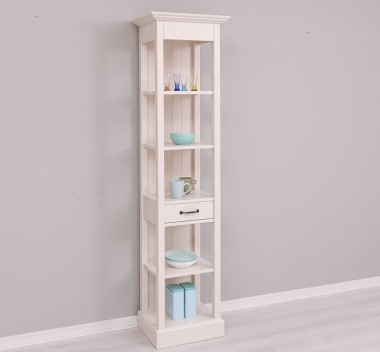 Shelf with 1 drawer, 3 shelves