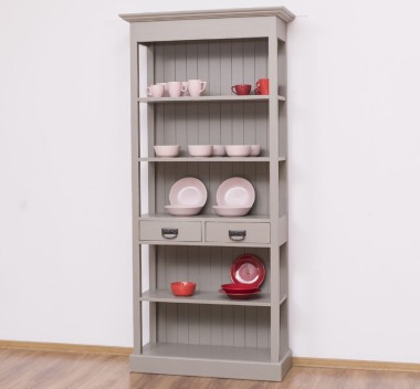 Shelf with 2 drawers, 3 shelves