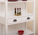 Shelf with 2 drawers, 3 shelves