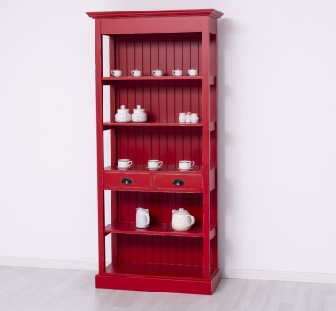 Shelf with 2 drawers, 3 shelves