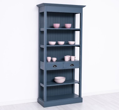 Shelf with 2 drawers, 3 shelves