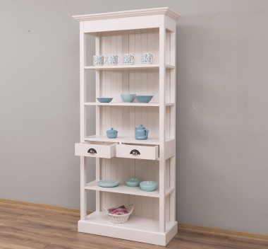 Shelf with 2 drawers, 3 shelves