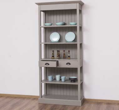 Shelf with 2 drawers, 3 shelves