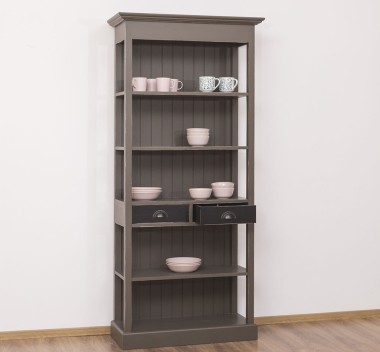 Shelf with 2 drawers, 3 shelves