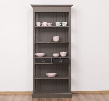 Shelf with 2 drawers, 3 shelves