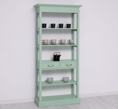 Shelf with 2 drawers, 3 shelves