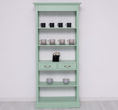 Shelf with 2 drawers, 3 shelves