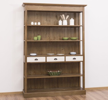 Large shelf with 3 drawers, 3 shelves