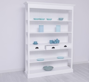 Large shelf with 3 drawers, 3 shelves