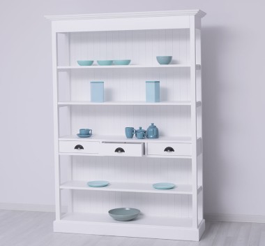 Large shelf with 3 drawers, 3 shelves