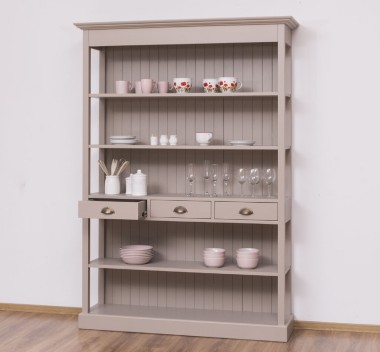 Large shelf with 3 drawers, 3 shelves