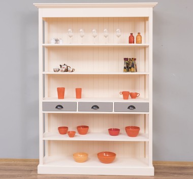 Large shelf with 3 drawers, 3 shelves