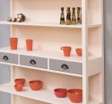 Large shelf with 3 drawers, 3 shelves