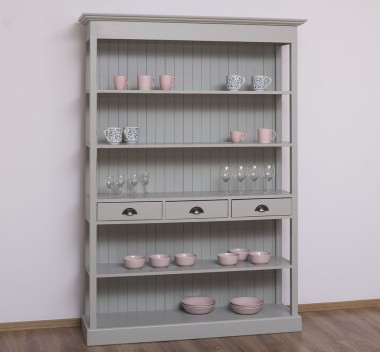 Large shelf with 3 drawers, 3 shelves