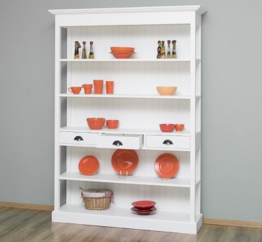 Large shelf with 3 drawers, 3 shelves