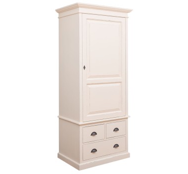 Wardrobe with 3 drawers