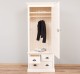 Wardrobe with 3 drawers