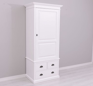 Wardrobe with 3 drawers