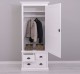 Wardrobe with 3 drawers