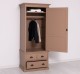 Wardrobe with 3 drawers