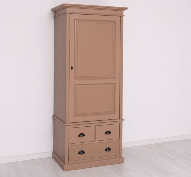 Wardrobe with 3 drawers