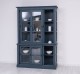 Kitchen display case with 3 sliding glass doors BAS + 3 sliding glass doors SUP