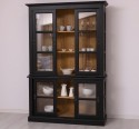 Kitchen display case with 3 sliding glass doors BAS + 3 sliding glass doors SUP